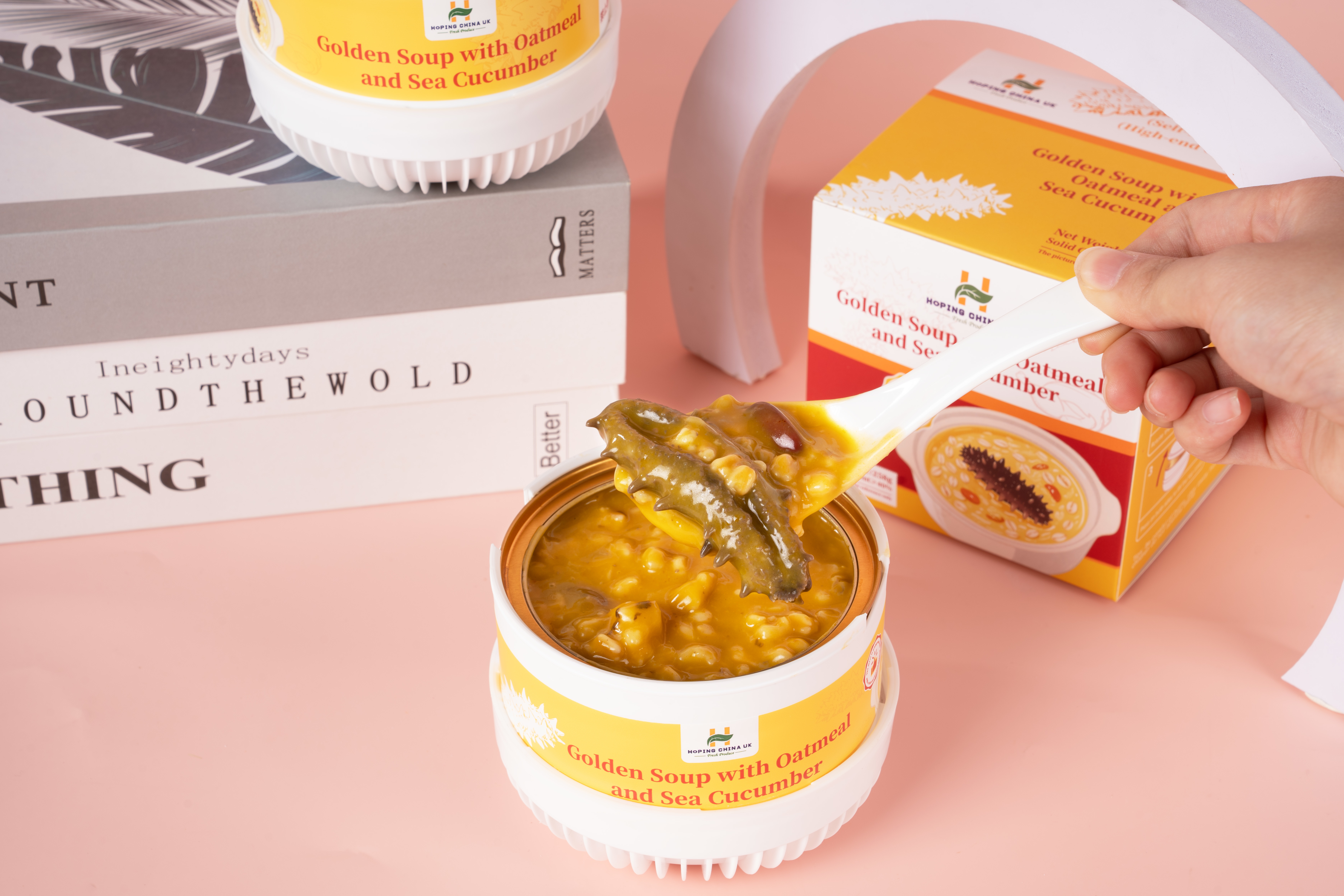 企業に関する最新事例 希望中国 - 金汤燕麦海参粥