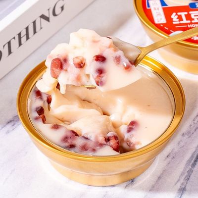 良い値段 インスタント赤豆 ダブルスキンミルク 中国製デザート 健康な赤豆 デザート 甘い中国製プディング オンライン