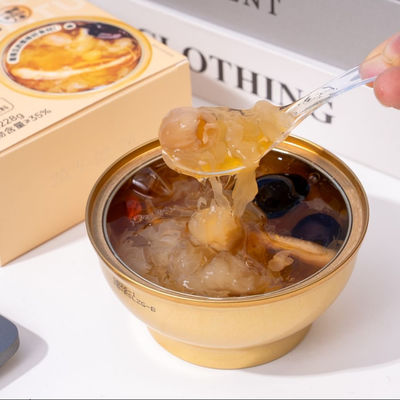 良い値段 新鮮なジンセン 白キノコで煮た コロイドで満たされた 睡眠を改善する 身体を強化する 高齢者のための栄養サプリメント オンライン